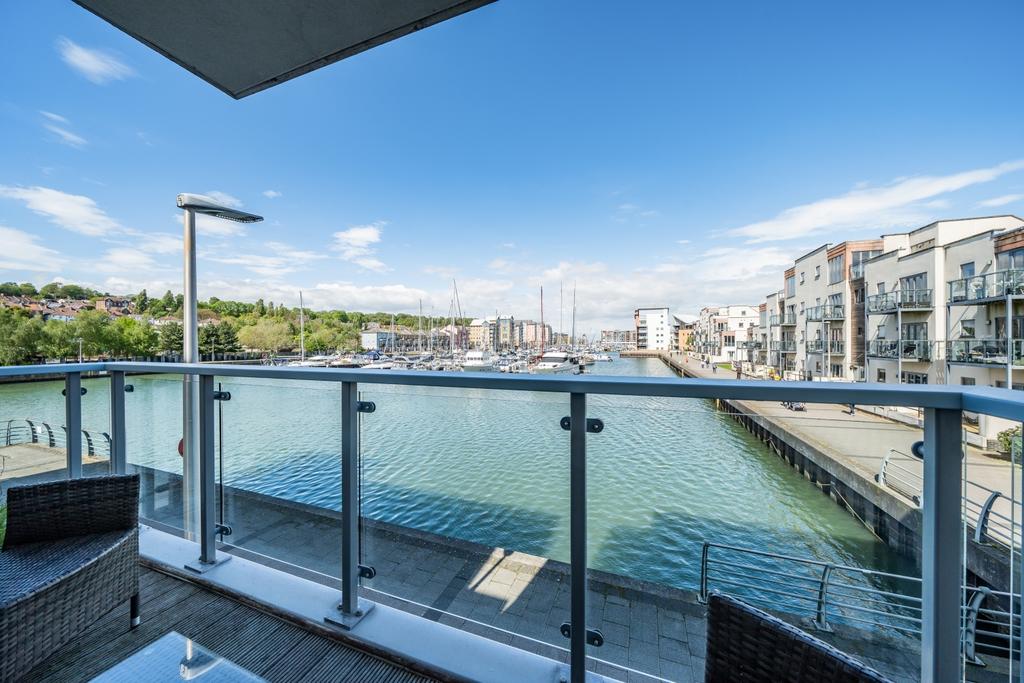 First floor balcony view from reception