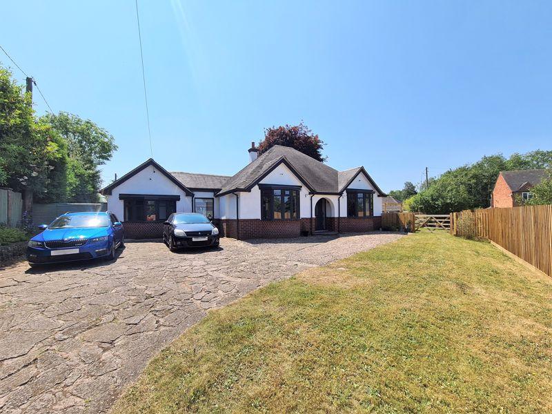 Tilstock Lane, Prees Heath nr Whitchurch 3 bed detached bungalow £430,000