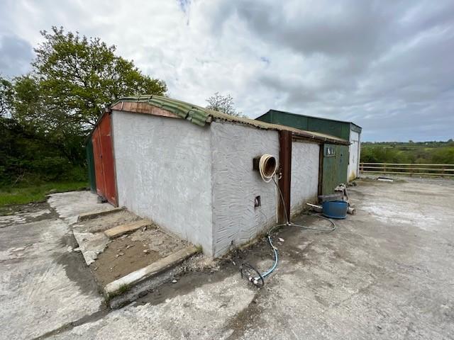 Rear Lean To Store Shed