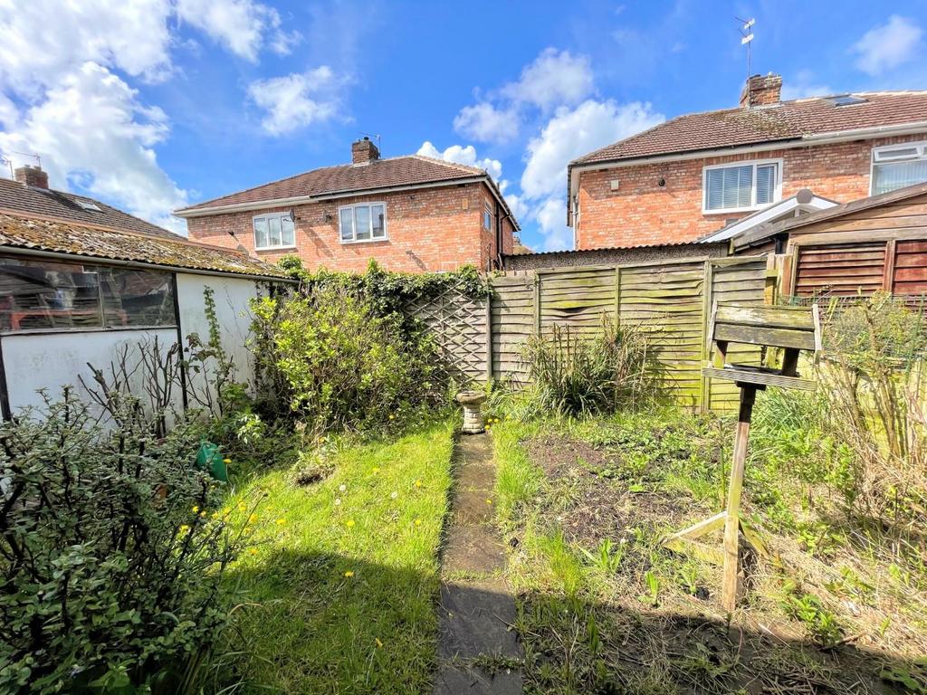 Rear garden