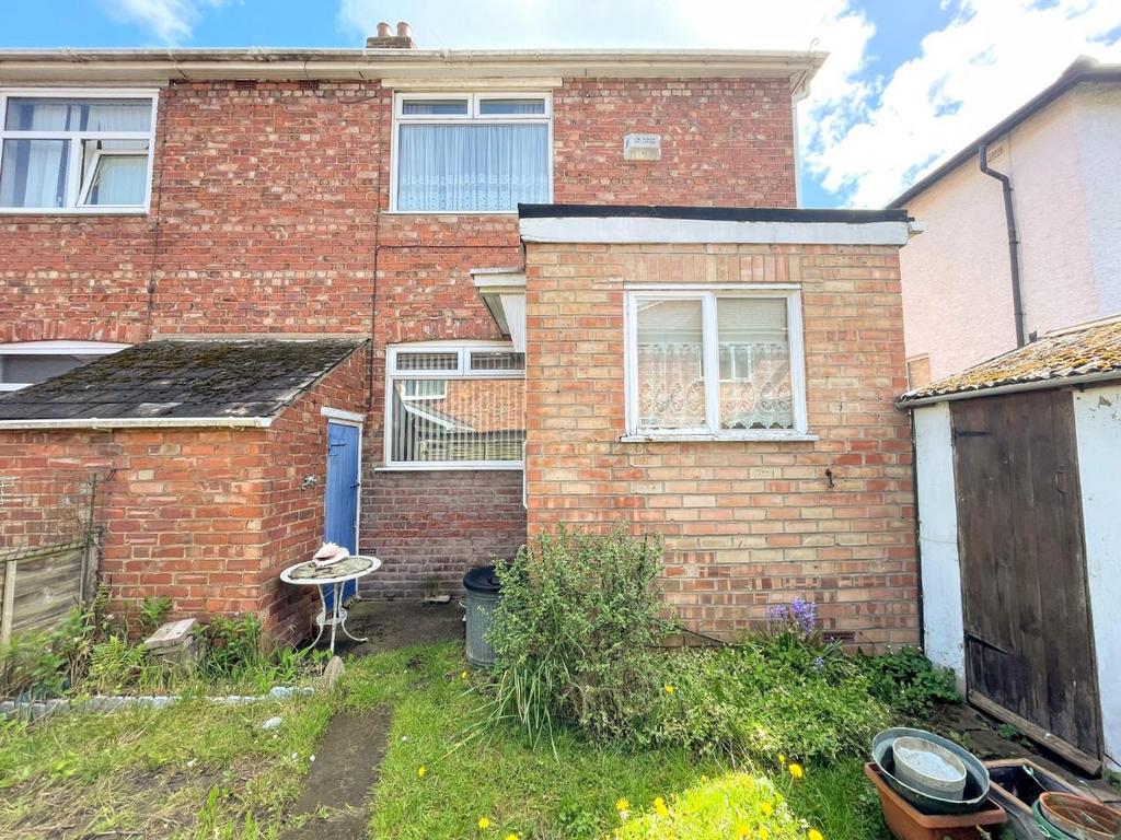 Rear garden