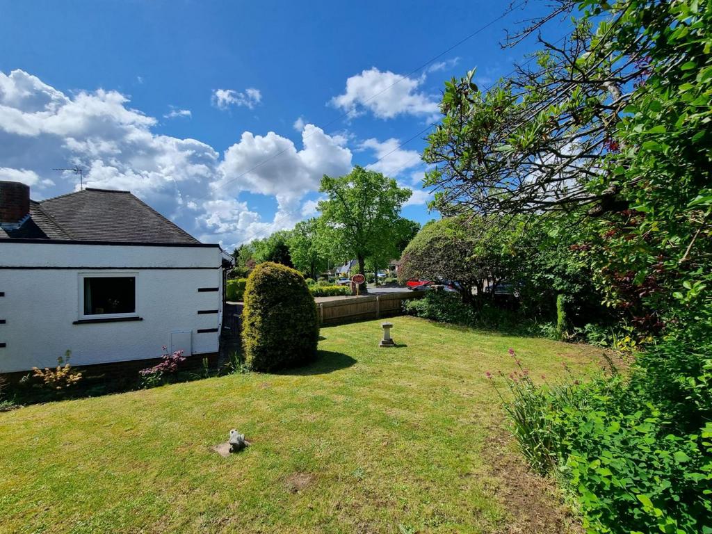 Rear garden