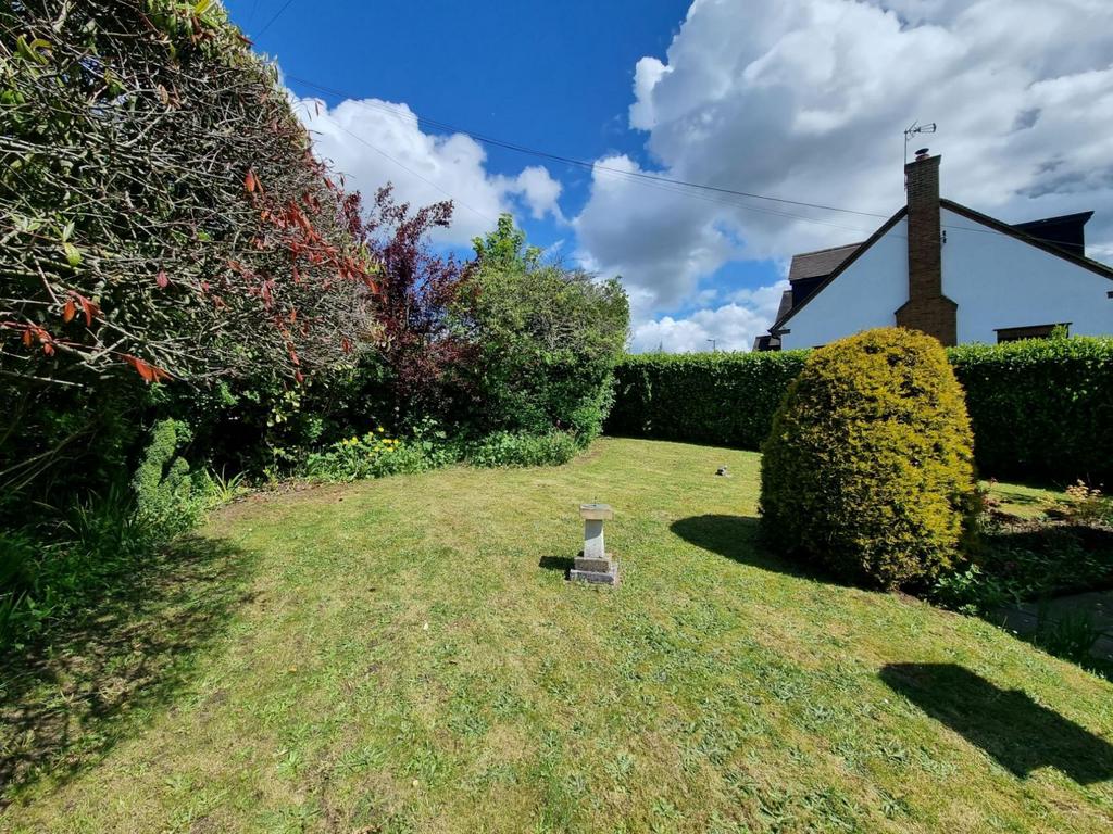 Rear garden