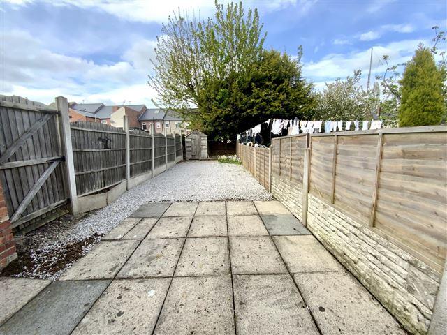 Rear garden