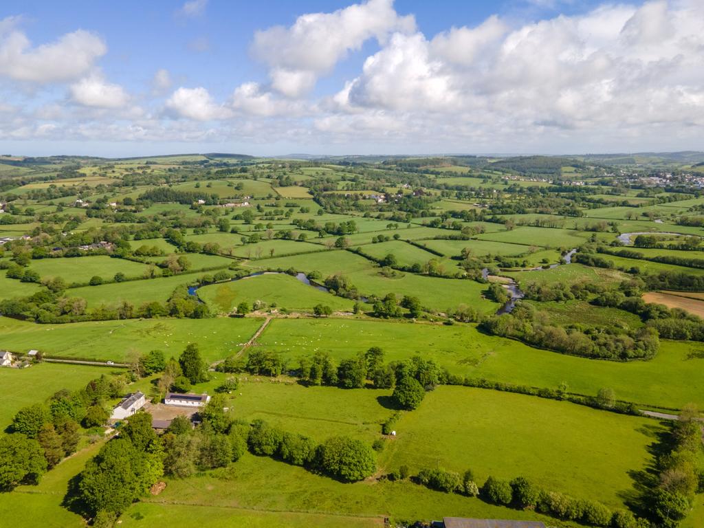 Views of teifi valley