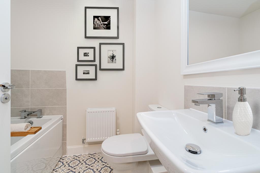 Bathroom in our Haversham home