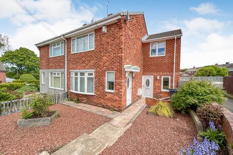 3 bedroom semi-detached house for sale, Rutherford Close, Guide Post, Choppington, Northumberland, NE62 5DT