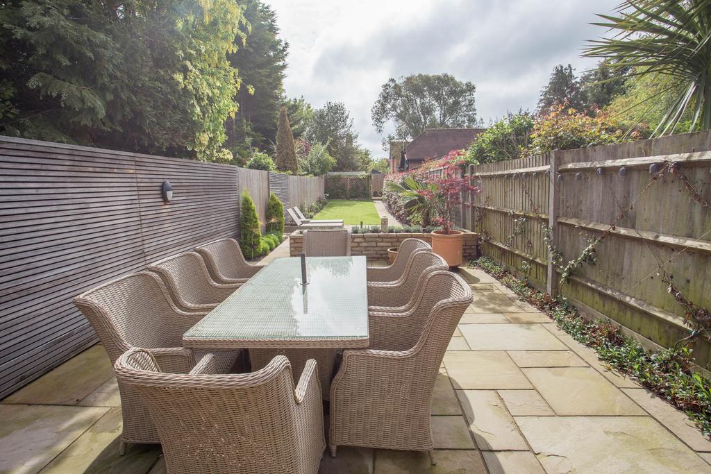 Large patio