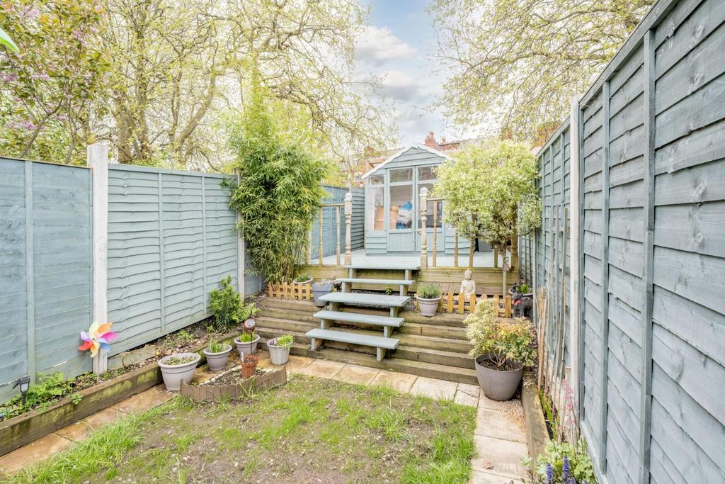 Rear garden