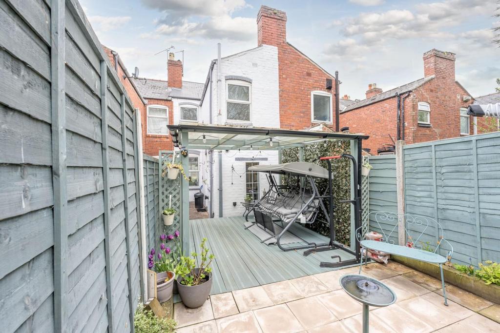 Rear garden