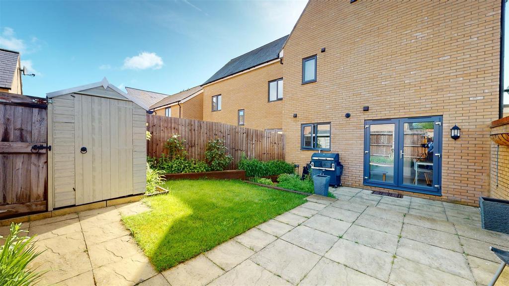 Rear garden