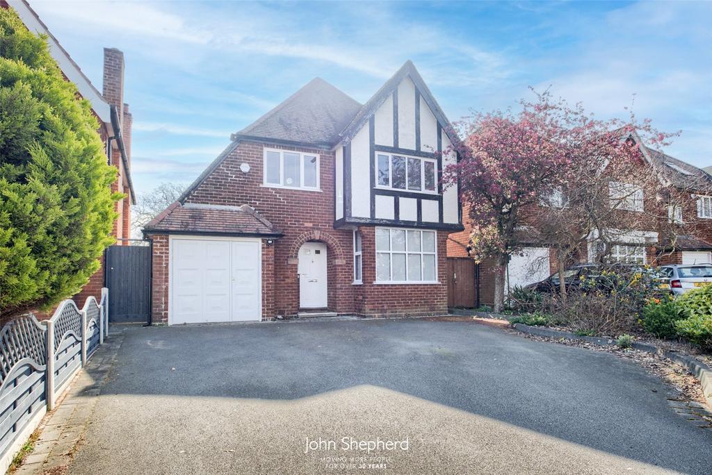 Heaton Road, Solihull, West Midlands, B91 3 bed detached house for sale
