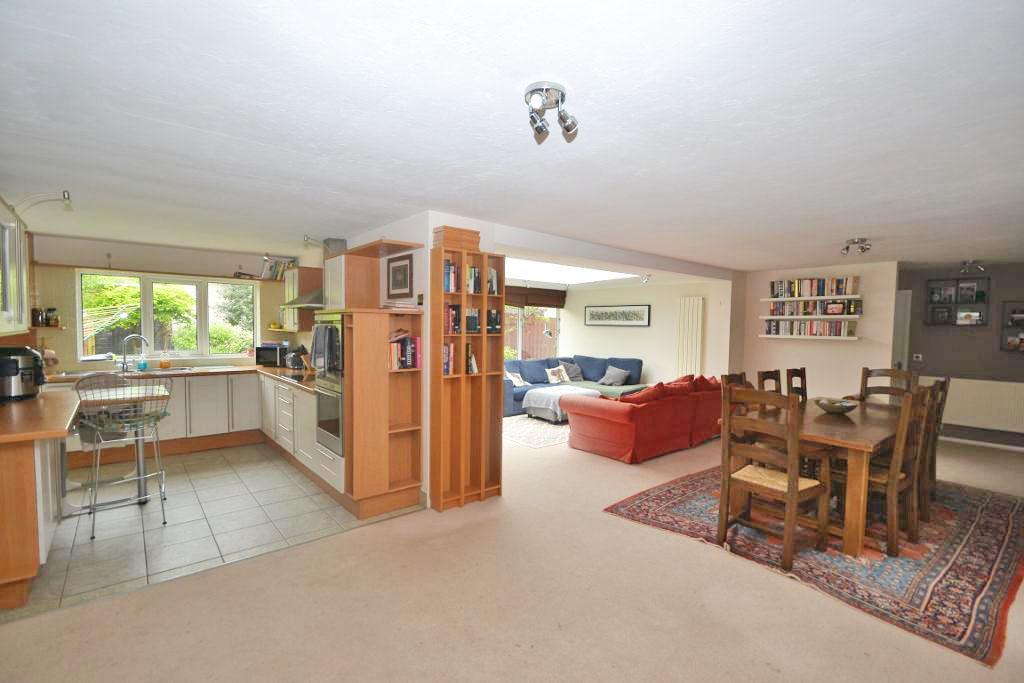 Open plan living area