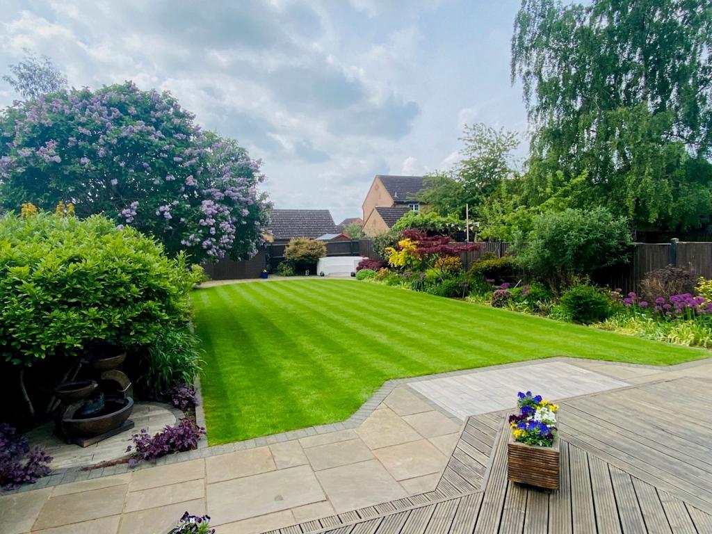 Rear garden