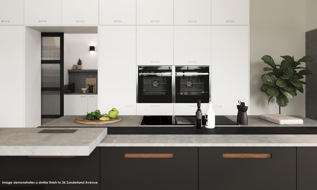 Demonstration of Kitchen Finish