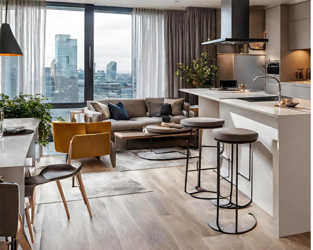 Canary Wharf, East London, London, E14 3 bed apartment for sale £