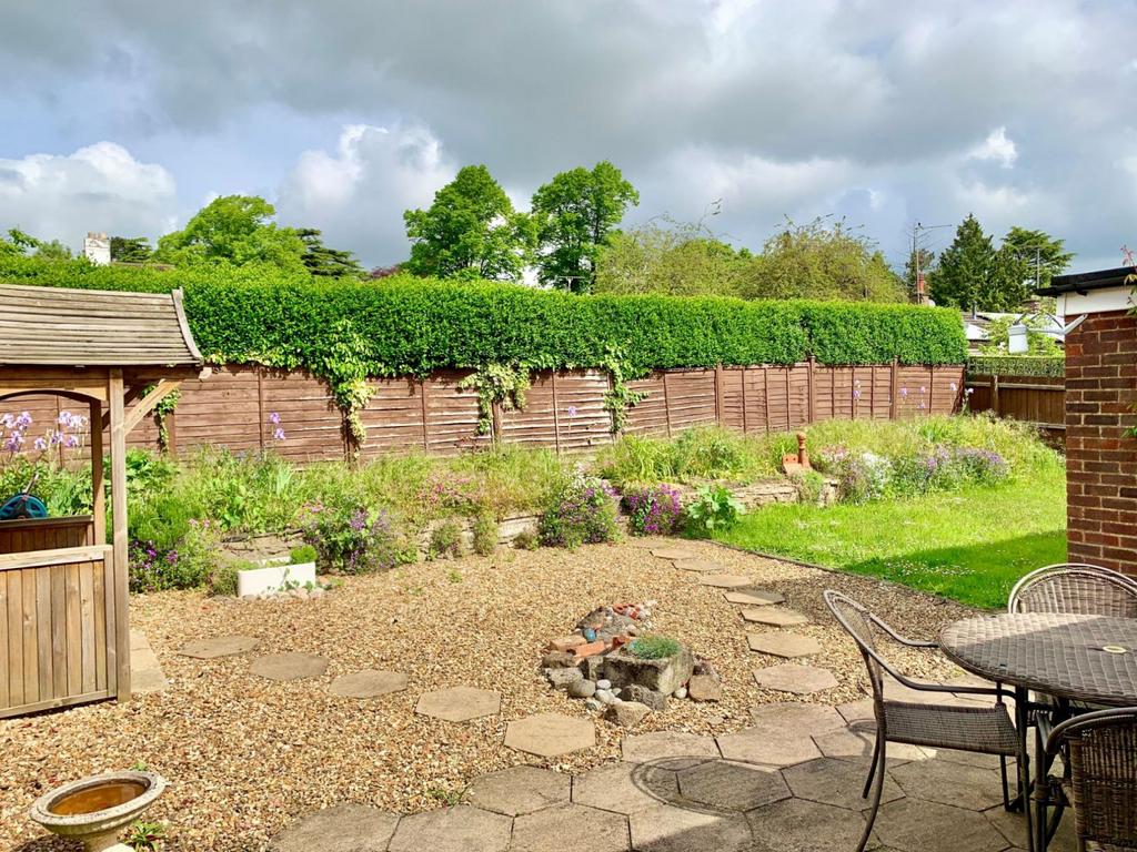 Rear garden