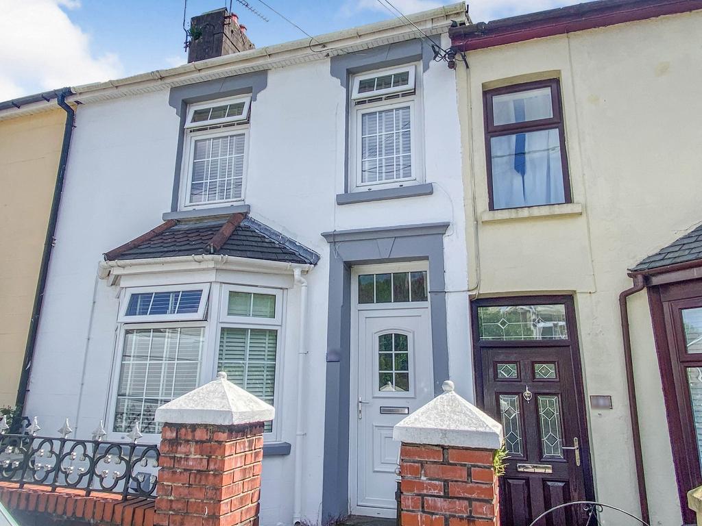 Penyfai Road, Aberkenfig, Bridgend County. CF32 9AA 3 bed terraced house for sale £182,500