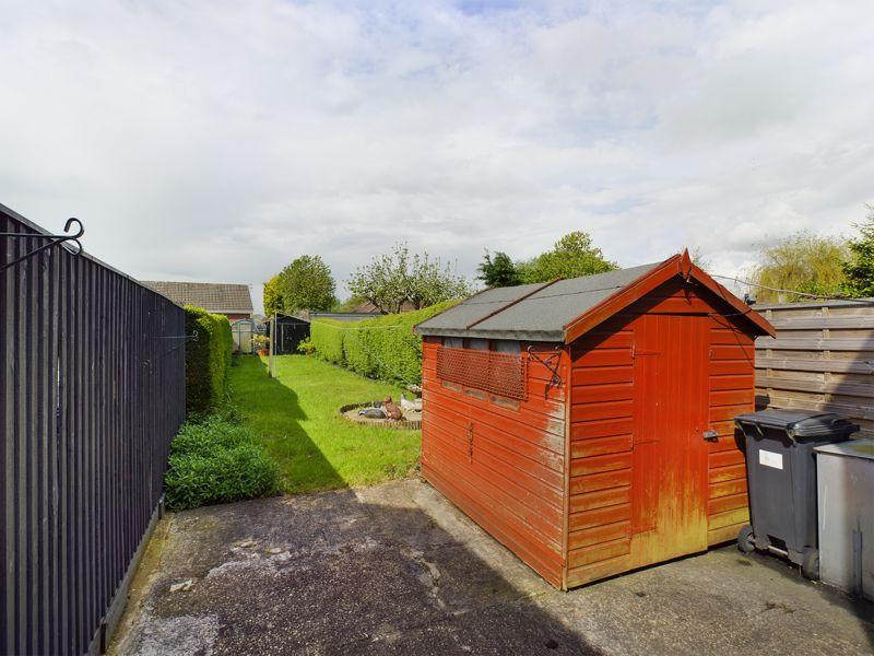 Rear garden