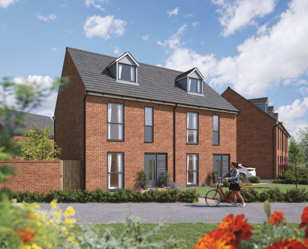 Plot 183, The Aldridge at Harrington... 4 bed semidetached house £