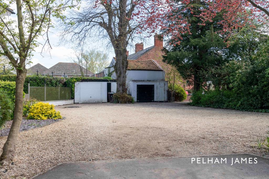 Garage and Outbuilding, West Cottage, Bourne