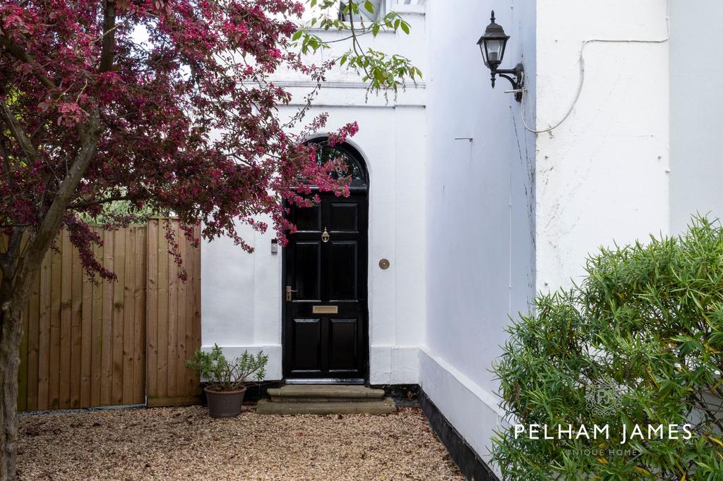 Entrance, West Cottage, Bourne