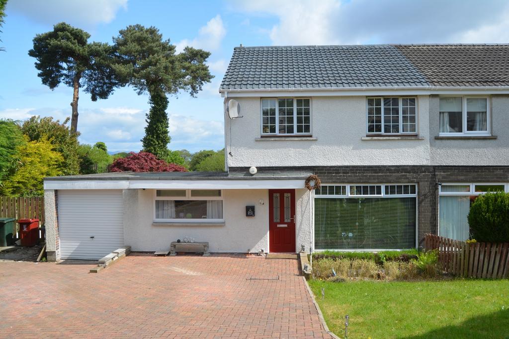 Poolewe Drive, Redding, Falkirk, Stirlingshire, FK2 9XA 4 bed semi