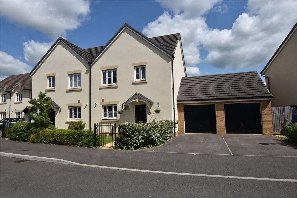 Derham Close, Creech St. Michael, Taunton, Somerset, TA3 3 bed semi