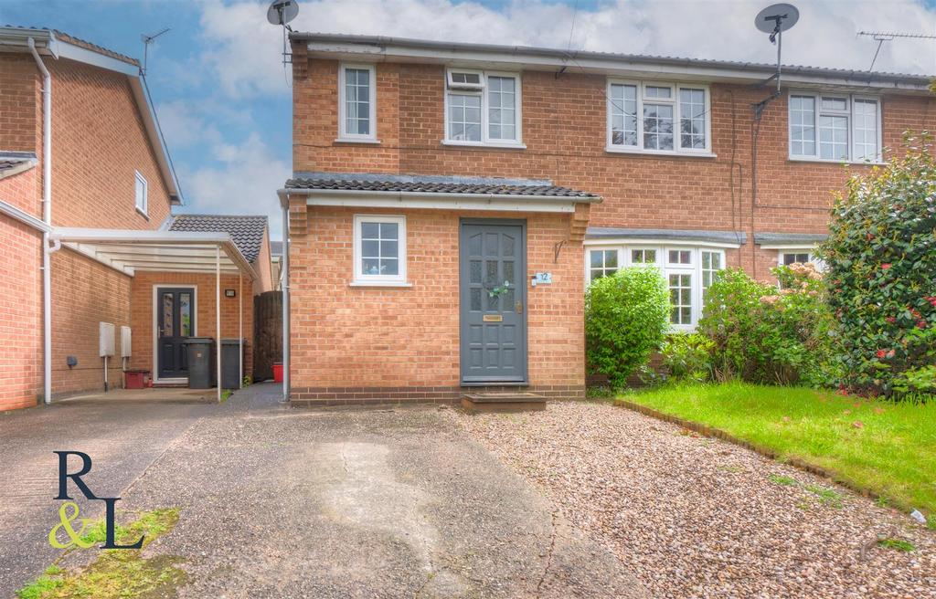 Mendip Close, AshbyDeLaZouch 3 bed semidetached house for sale £