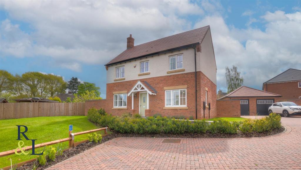 Rangers Rise, Donington Le Heath 4 bed detached house for sale £375,000