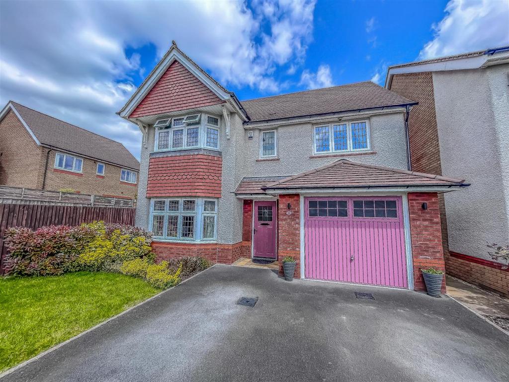 Capel Dewi Hall Road, Newport 4 bed detached house for sale £375,000