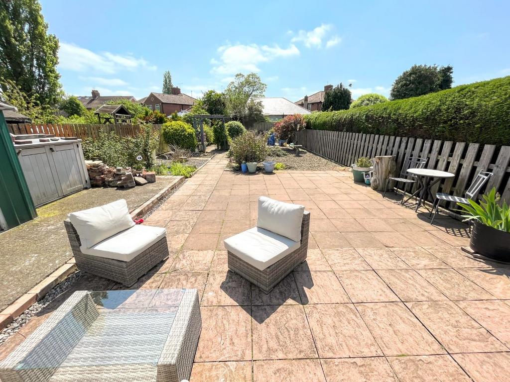 Rear garden