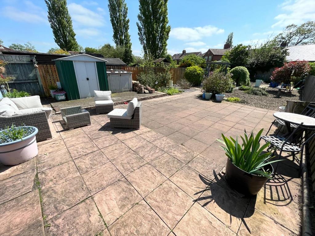 Rear garden