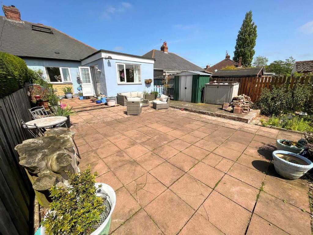 Rear garden
