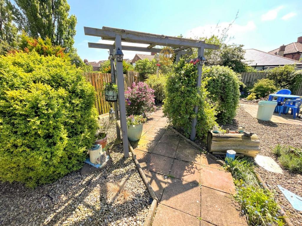 Rear garden