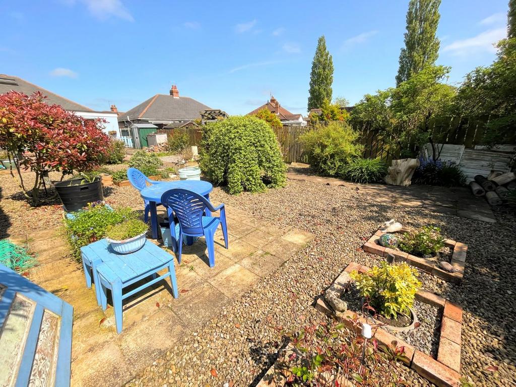 Rear garden