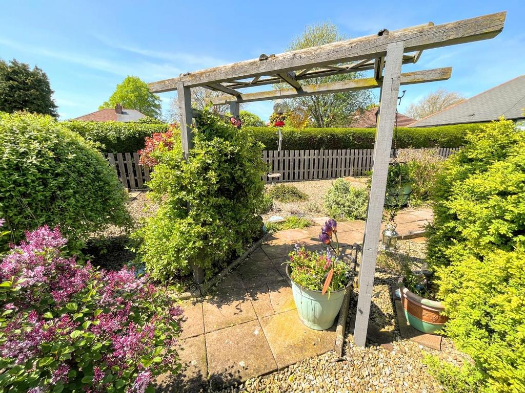 Rear garden