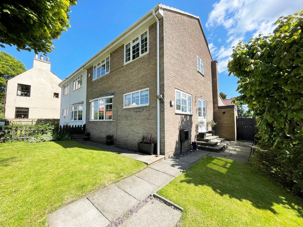 The Green, Elwick, Hartlepool 3 bed semidetached house for sale £260,000