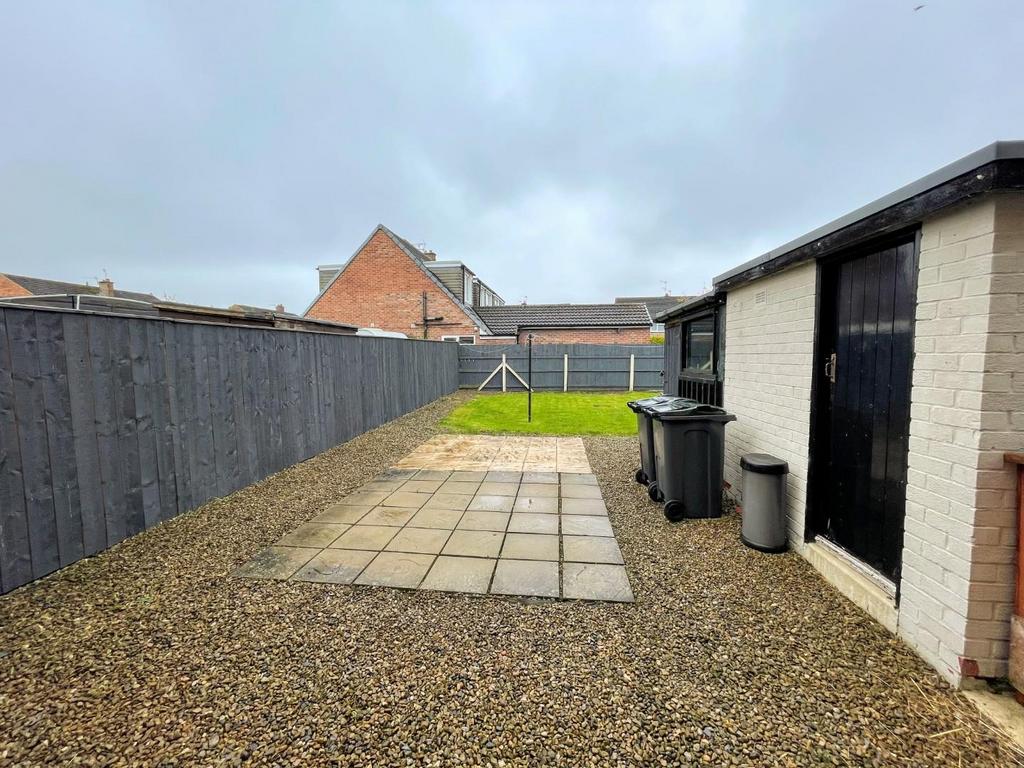 Rear garden