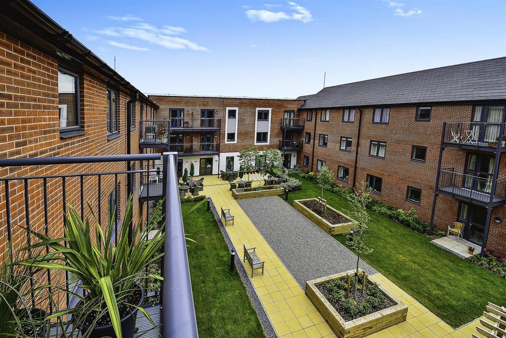 Balcony Overlooking Communal Gardens