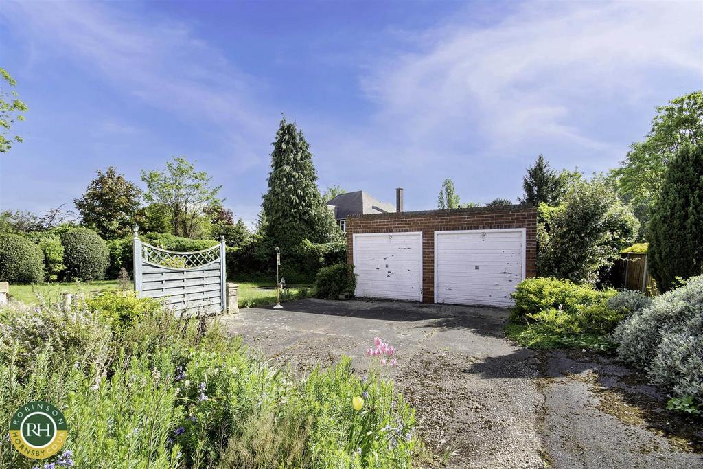 Double garage