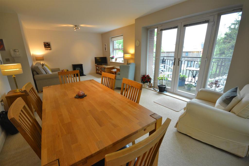 Open plan living room