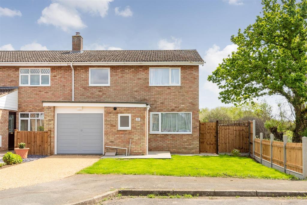 Green Acres, Gamlingay, Sandy 3 bed end of terrace house for sale £