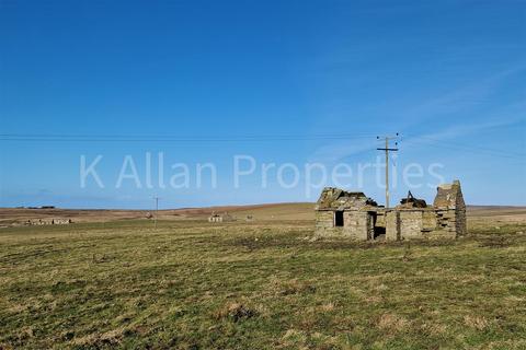 Plot for sale, Langquoy, Sandwick, Orkney