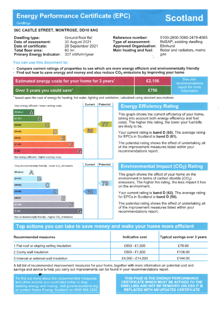 EPC Certificate