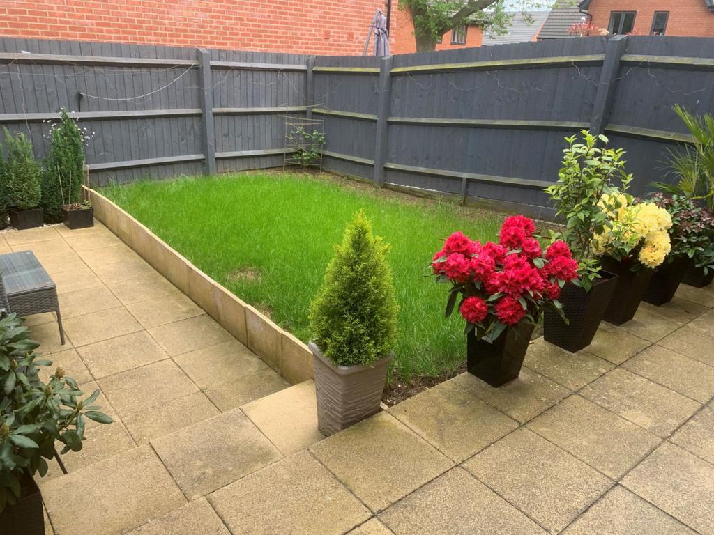 Rear garden