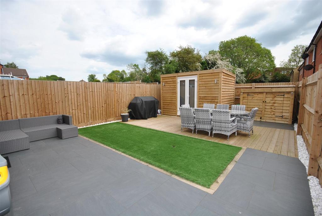 Rear garden