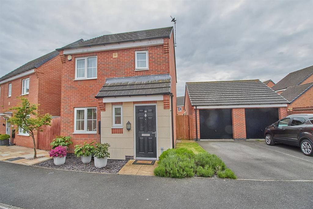 Abbott Drive, Stoney Stanton 3 bed detached house for sale £290,000