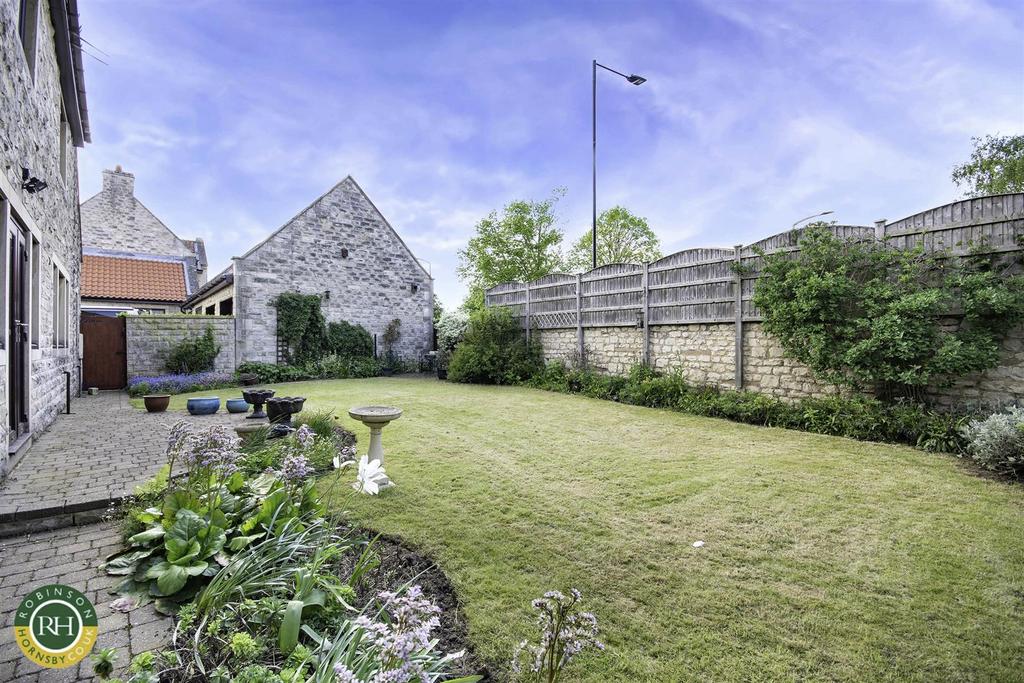 Rear garden