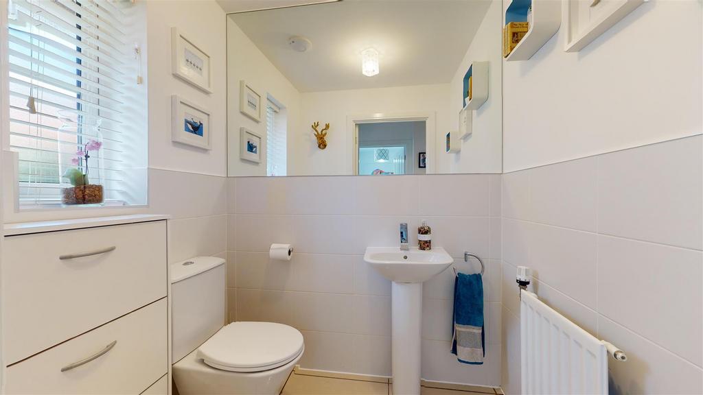 Downstairs cloakroom